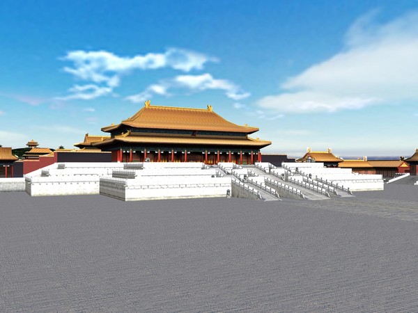 3d model forbidden city - The Forbidden City by longwind